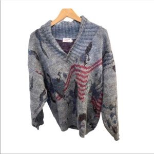 Mens Mohini Angoora Scottish sweater 42 large